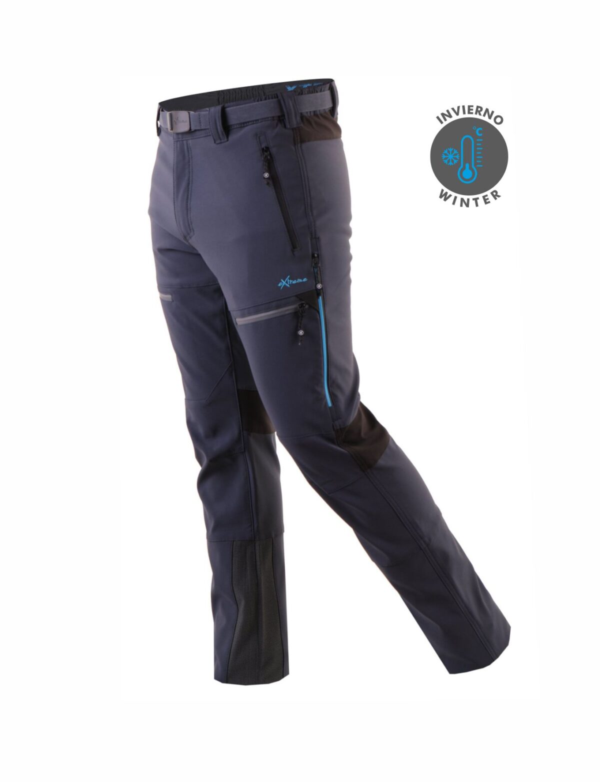 Pantalón Trekking Poliéster/Elastano Perchado –