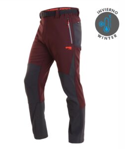 Pantalón Trekking Poliéster-Elastano Hombre Perchado
