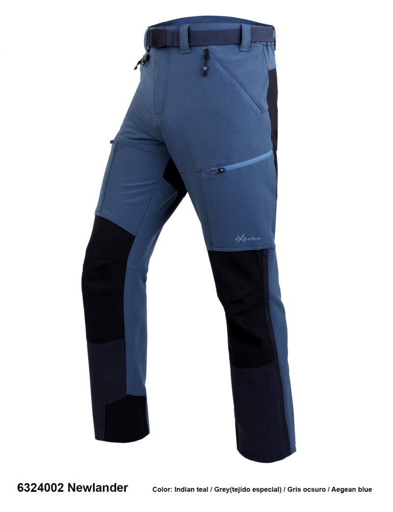 Pantalón Trekking Poliéster/Elastano Hombre Sin Perchar