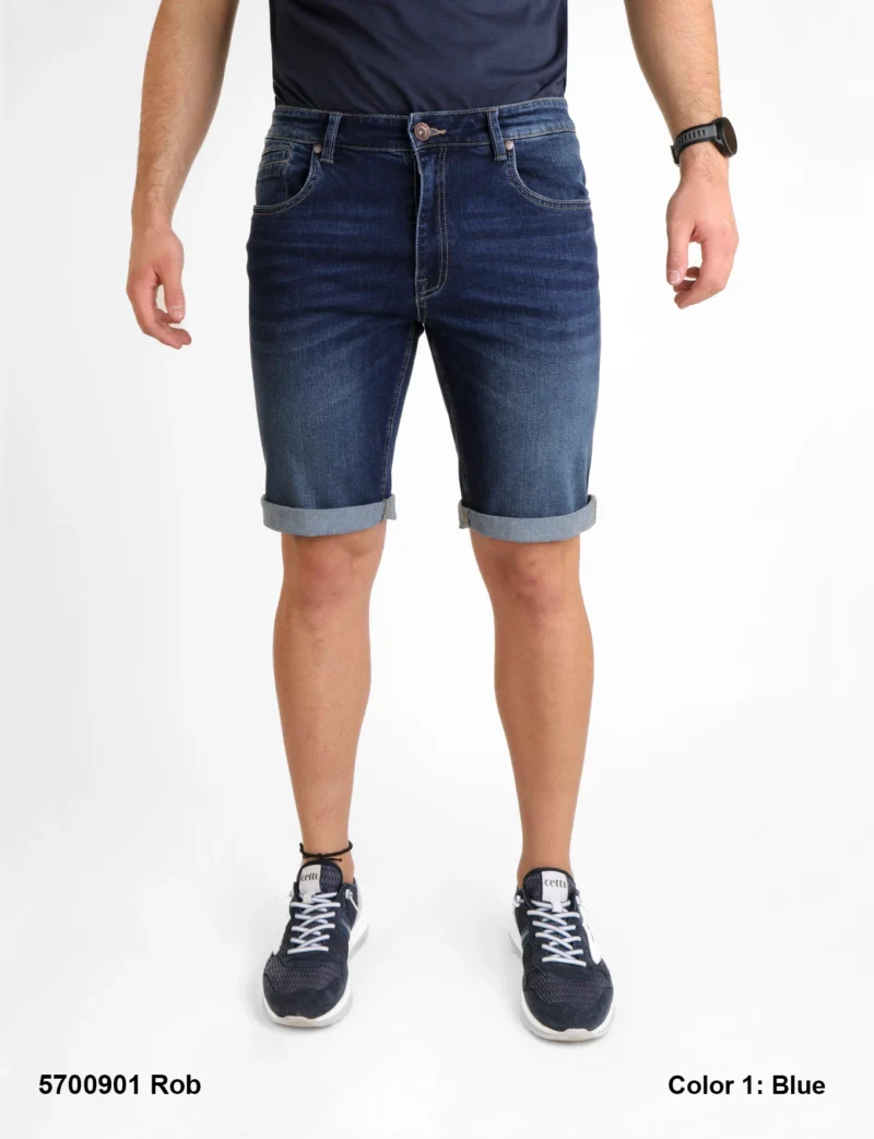 Bermuda Tejana Algodón/Spandex Hombre