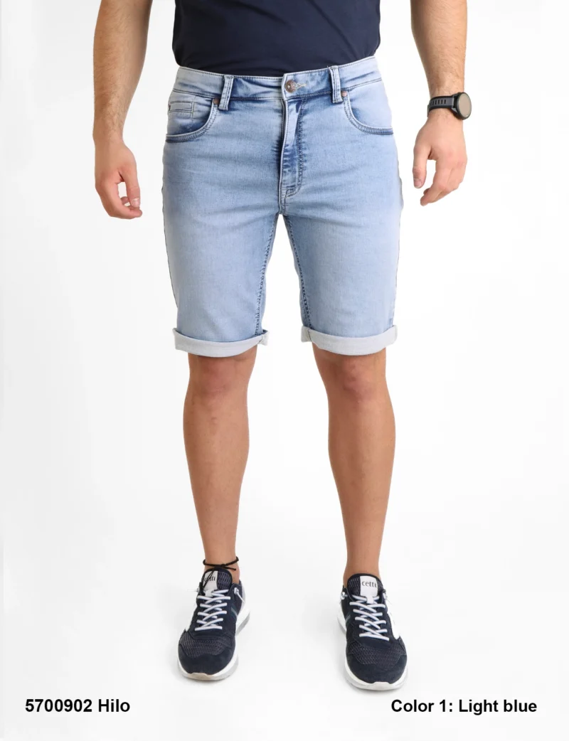 Bermuda Tejana Algodón/Poliéster/Spandex Hombre